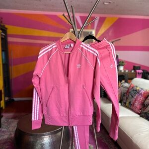 Adidas Adicolor Classics SST Track Pink Set Jacket & Pants Size S